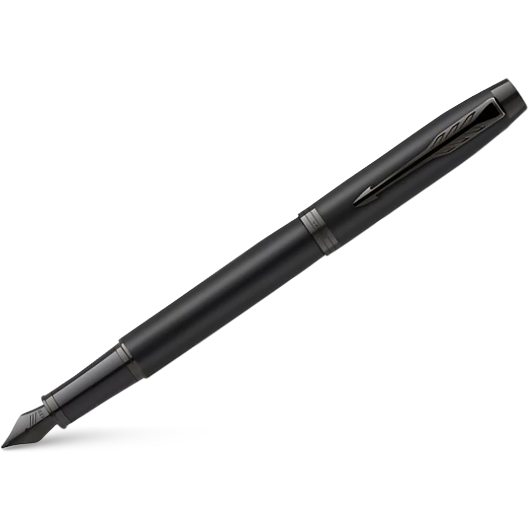 Parker IM Fountain Pen - Achromatic Matte Black-Pen Boutique Ltd