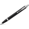Parker IM Ballpoint Pen - Black - Chrome Trim-Pen Boutique Ltd