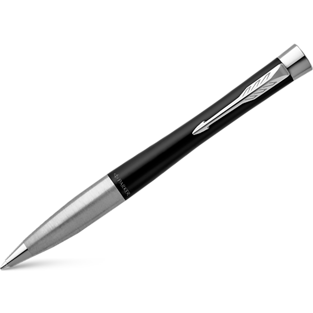 Parker Urban Twist Ballpoint Pen - Muted Black - Chrome Trim-Pen Boutique Ltd