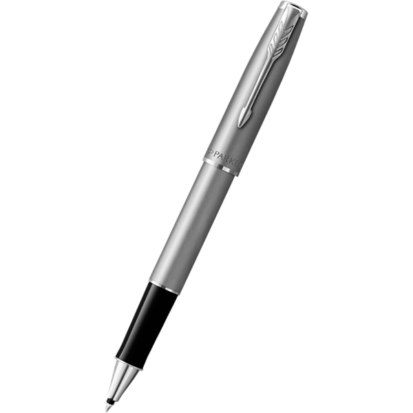 Parker Sonnet Rollerball Pen - Stainless Steel - Chrome Trim-Pen Boutique Ltd