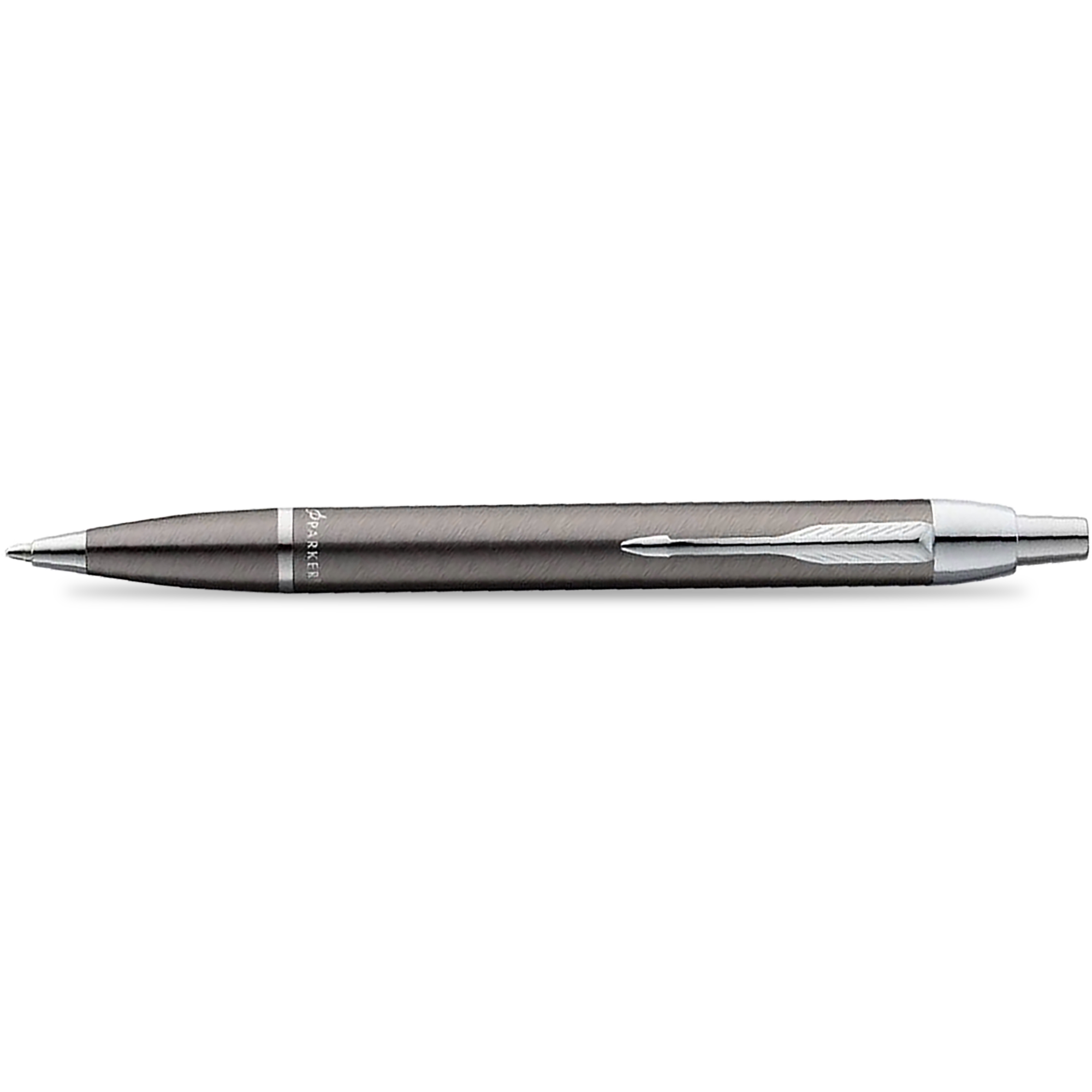 Parker IM Ballpoint Pen - Gunmetal - Chrome Trim-Pen Boutique Ltd