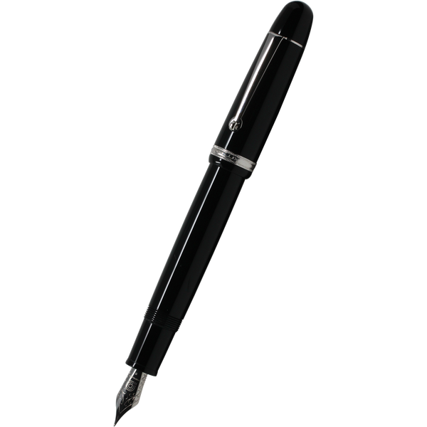Penlux Masterpiece Grande Fountain Pen - Black-Pen Boutique Ltd