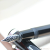Penlux Masterpiece Grande Fountain Pen - Black-Pen Boutique Ltd
