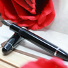 Penlux Masterpiece Grande Fountain Pen - Black-Pen Boutique Ltd