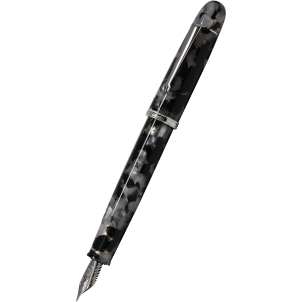 Penlux Masterpiece Grande Fountain Pen - Koi - Black & White-Pen Boutique Ltd