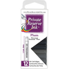 Private Reserve Winter Color Ink Cartridges - Plum (12 per pack)-Pen Boutique Ltd