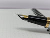 Sheaffer 300 Fountain Pen - Gold Plated Trim - Chrome - Stainless Steel-Pen Boutique Ltd
