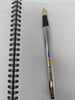 Sheaffer 300 Fountain Pen - Gold Plated Trim - Chrome - Stainless Steel-Pen Boutique Ltd