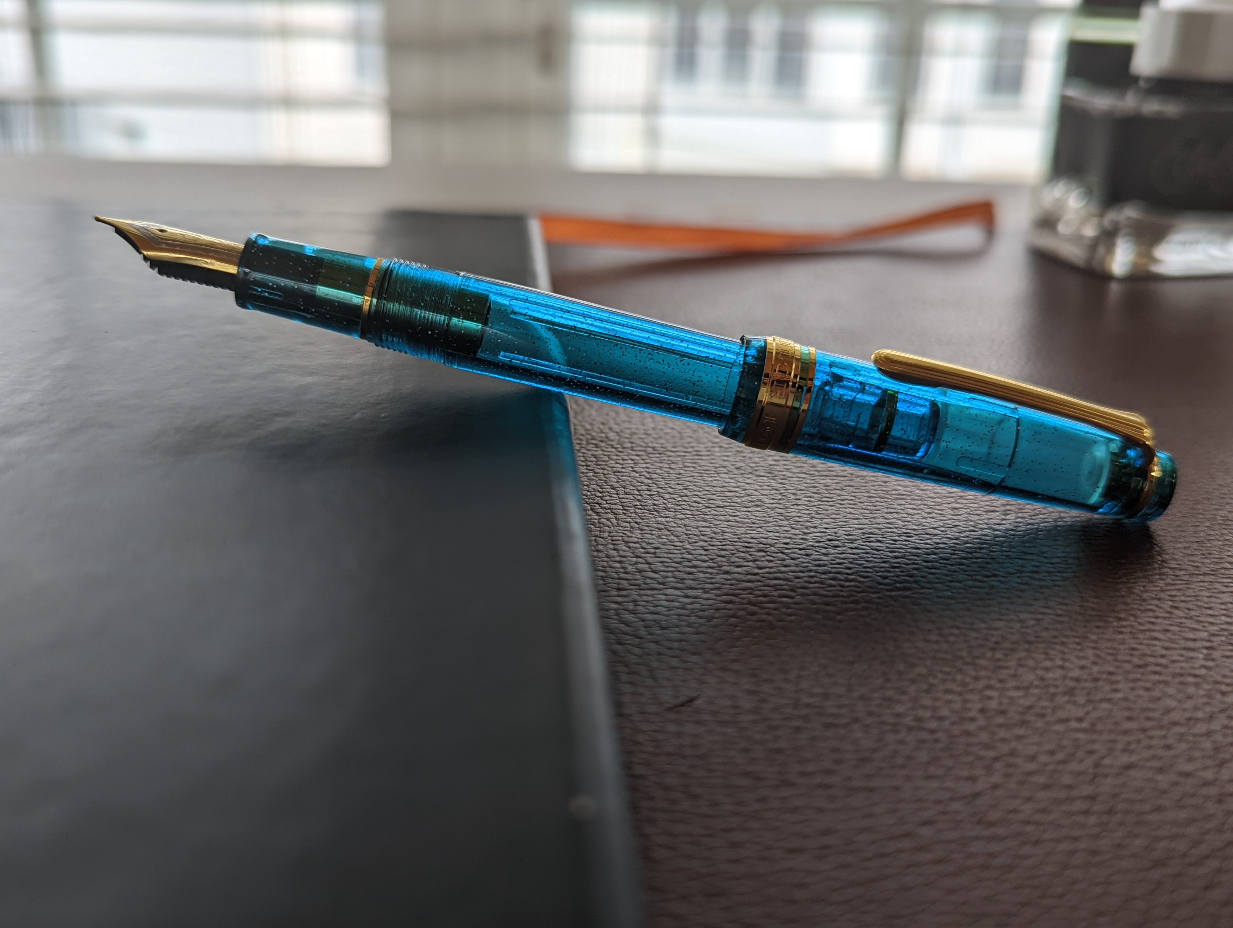 Sailor Professional Gear Fountain Pen - Pen of the Year 2022 - Soda Pop Blue - Slim ( LIMITED EDITION)-Pen Boutique Ltd