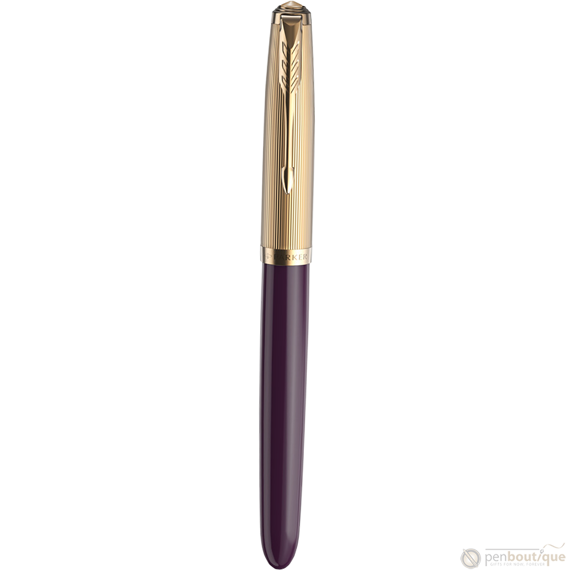 Parker 51 Next Generation Fountain Pen - Deluxe Plum - Gold Trim-Pen Boutique Ltd