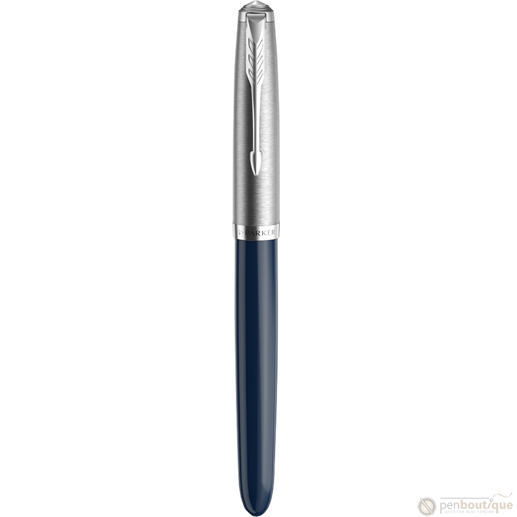 Parker 51 Next Generation Fountain Pen - Midnight Blue - Chrome Trim-Pen Boutique Ltd