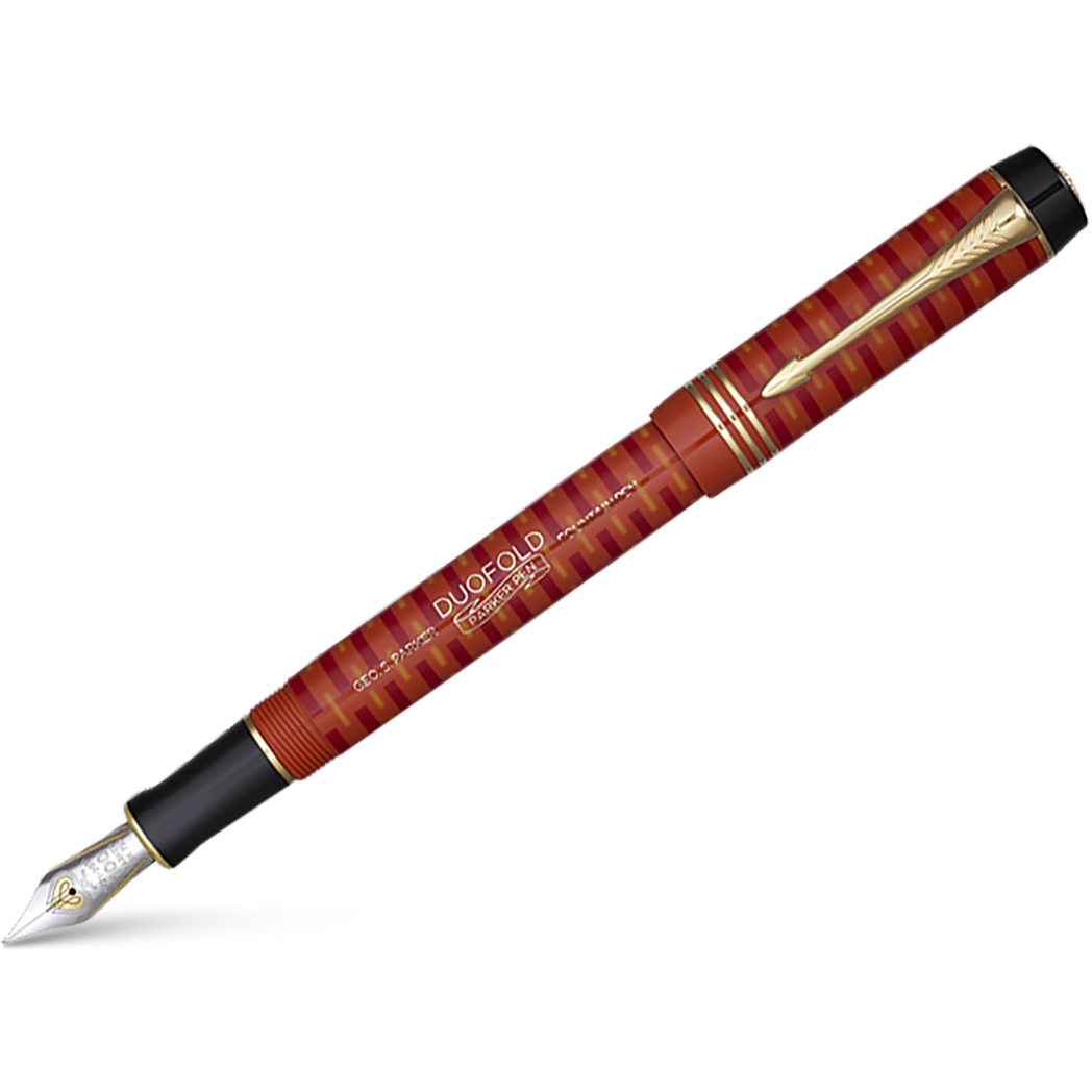 Parker Duofold Classic Big Red CT Fountain Pen, USA