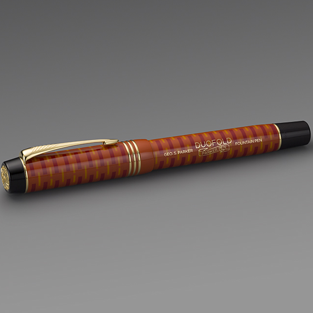 Parker Duofold Fountain Pen - Special Edition - Big Red - Gold Trim - Centennial-Pen Boutique Ltd