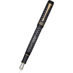 Parker Duofold Fountain Pen - Special Edition - Black - Gold Trim - Centennial-Pen Boutique Ltd