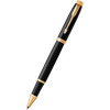 Parker IM Black Gold Trim Rollerball Pen-Pen Boutique Ltd
