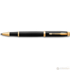 Parker IM Black Gold Trim Rollerball Pen-Pen Boutique Ltd