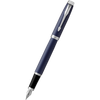 Parker IM Blue with Chrome Trim Fountain Pen-Pen Boutique Ltd