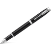 Parker IM Fountain Pen - Black - Chrome Trim-Pen Boutique Ltd