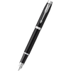 Parker IM Fountain Pen - Black - Chrome Trim-Pen Boutique Ltd
