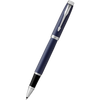 Parker IM Matte Blue Chrome Trim Rollerball Pen-Pen Boutique Ltd