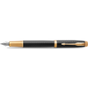 Parker IM Premium Black with Gold Trim Fountain Pen-Pen Boutique Ltd