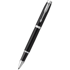 Parker IM Rollerball Pen - Black - Chrome Trim-Pen Boutique Ltd