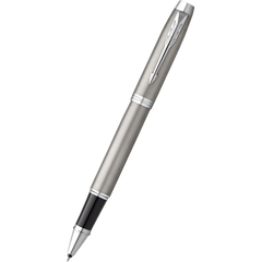 Parker IM Rollerball Pen - Stainless Steel - Chrome Trim-Pen Boutique Ltd