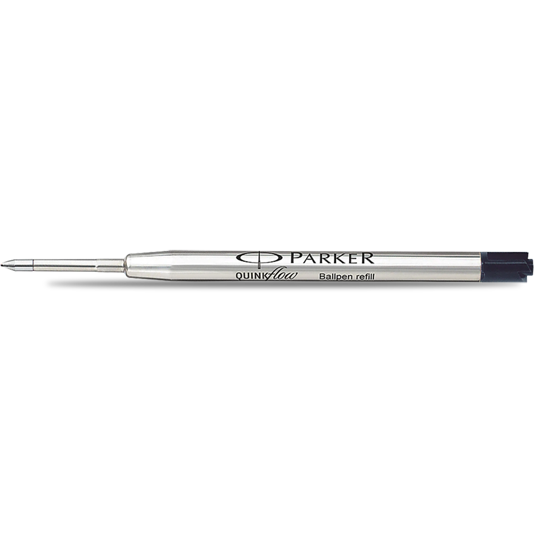 Parker QuinkFlow Ballpoint Refill - Black (M)-Pen Boutique Ltd