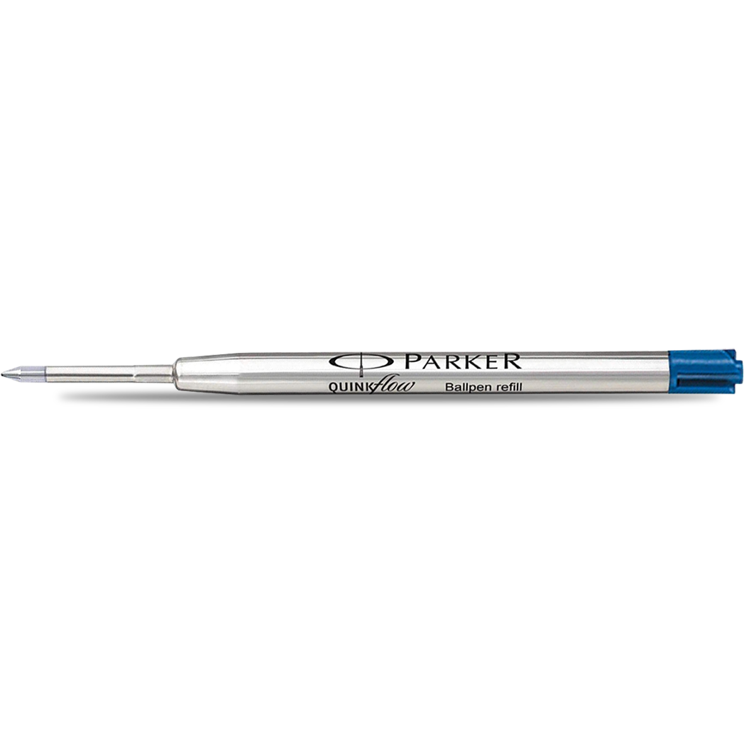 Parker QuinkFlow Ballpoint Refill - Blue - Medium - Pen Boutique Ltd
