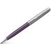 Parker Sonnet Ballpoint Pen - Metal & Violet-Pen Boutique Ltd