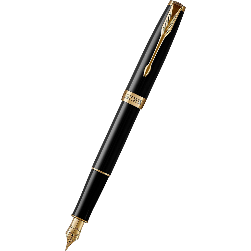 Parker sonnet black lacquer fountain pen Clearance