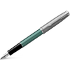 Parker Sonnet Fountain Pen - Metal & Green-Pen Boutique Ltd
