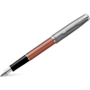Parker Sonnet Fountain Pen - Metal & Orange-Pen Boutique Ltd