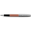 Parker Sonnet Fountain Pen - Metal & Orange-Pen Boutique Ltd