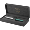 Parker Sonnet Fountain Pen - Metal & Green-Pen Boutique Ltd