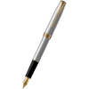 Parker Sonnet Stainless Steel with Gold Trim Fountain Pen-Pen Boutique Ltd