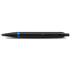 Parker IM Ballpoint Pen - Satin Black - Marine Blue Ring-Pen Boutique Ltd