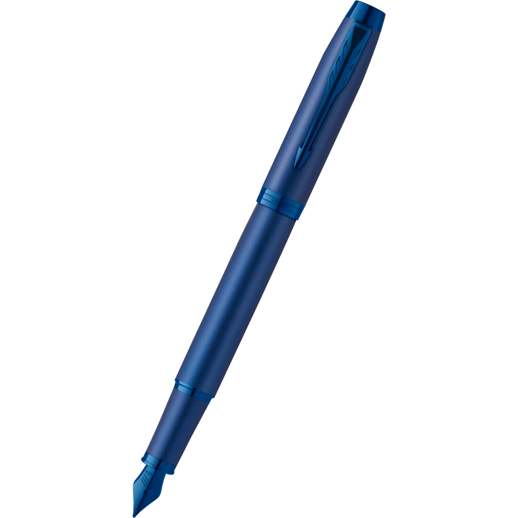 Parker IM Fountain Pen - Monochrome - Blue-Pen Boutique Ltd