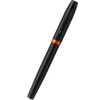 Parker IM Fountain Pen - Satin Black - Flame Orange Ring-Pen Boutique Ltd