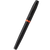 Parker IM Fountain Pen - Satin Black - Flame Orange Ring-Pen Boutique Ltd