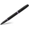 Parker IM Rollerball Pen - Satin Black - Amethyst Purple Ring-Pen Boutique Ltd