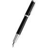 Parker Ingenuity Core Fountain Pen - Black - Chrome Trim-Pen Boutique Ltd