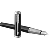 Parker Ingenuity Core Fountain Pen - Black - Chrome Trim-Pen Boutique Ltd