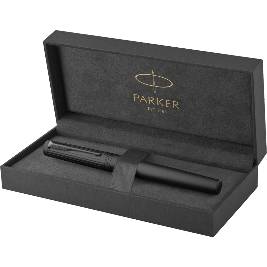 PARKER IM Core Balpen en balpen met gravure, premium pen, geschenkdoos, zwarte vulling, gepersonaliseerd cadeau, naam gegraveerd, verjaardag (geborsteld metaal C.C PARKER IM Core Balpen en balpen met gravure, premium pen, geschenkdoos, zwarte vulling, gepersonaliseerd cadeau, naam gegraveerd, verjaardag (geborsteld metaal C.C