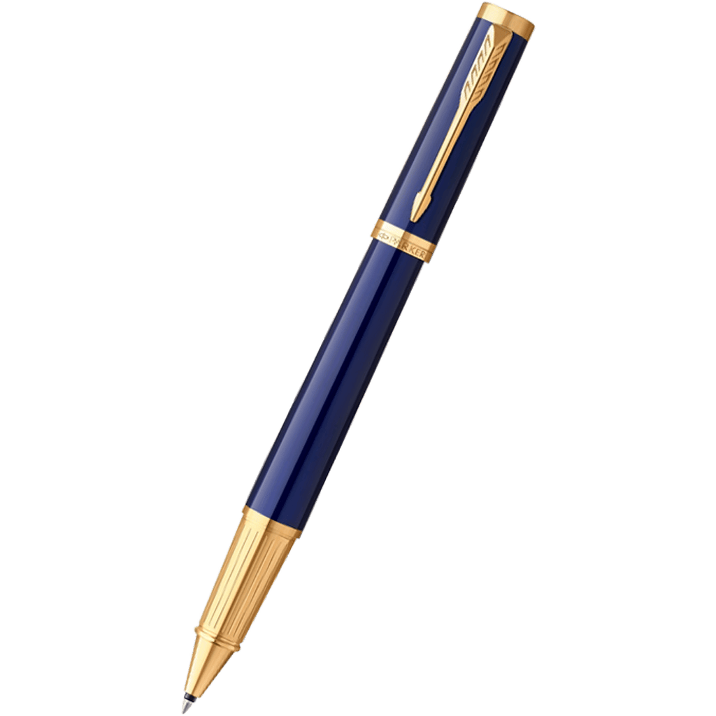 Parker Ingenuity Core Rollerball Pen - Blue - Gold Trim-Pen Boutique Ltd
