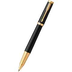 Parker Ingenuity Core Rollerbll Pen - Black - Gold Trim-Pen Boutique Ltd