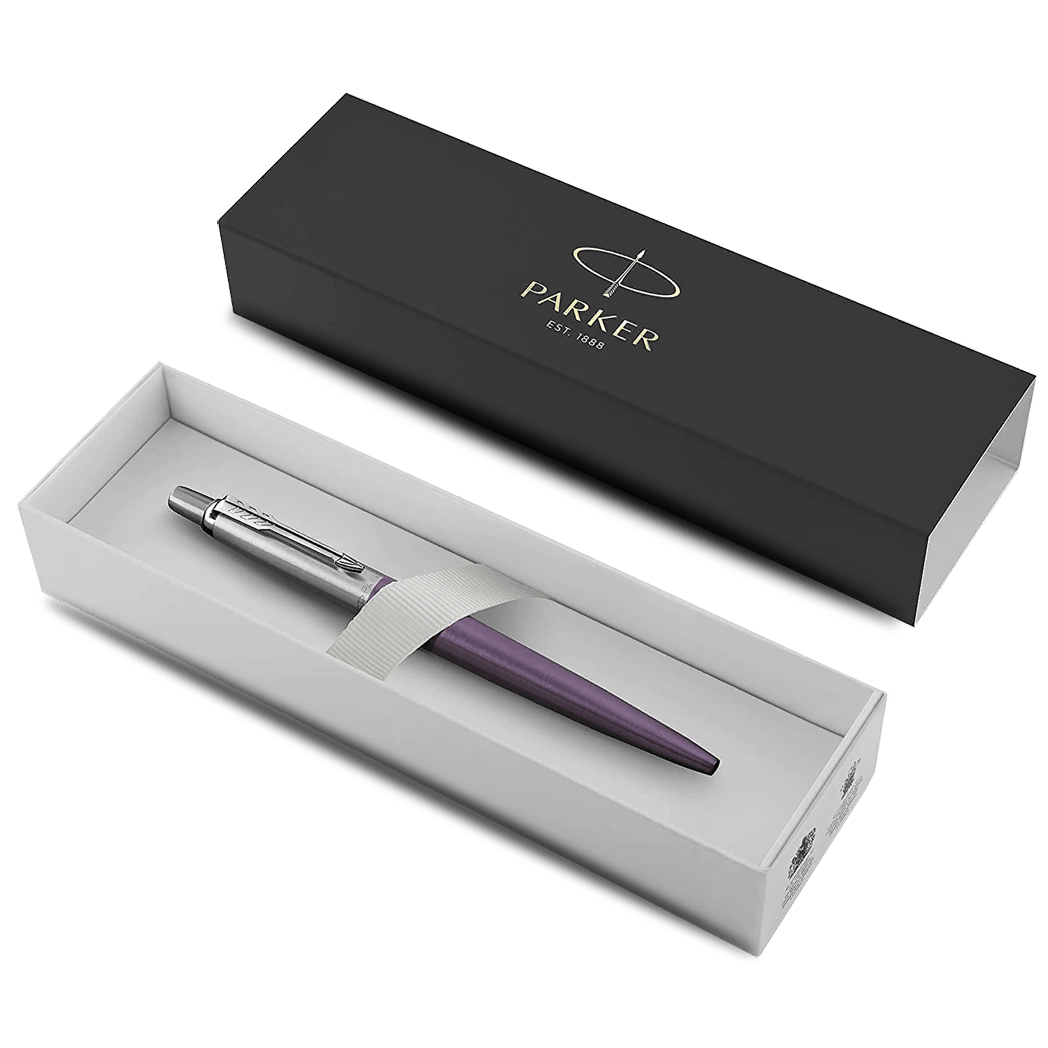 Parker Jotter Victoria Violet with Chrome Trim Ballpoint Pen-Pen Boutique Ltd