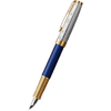 Parker Sonnet Fountain Pen - Special Edition - Queens Jubilee - Sapphire Blue-Pen Boutique Ltd