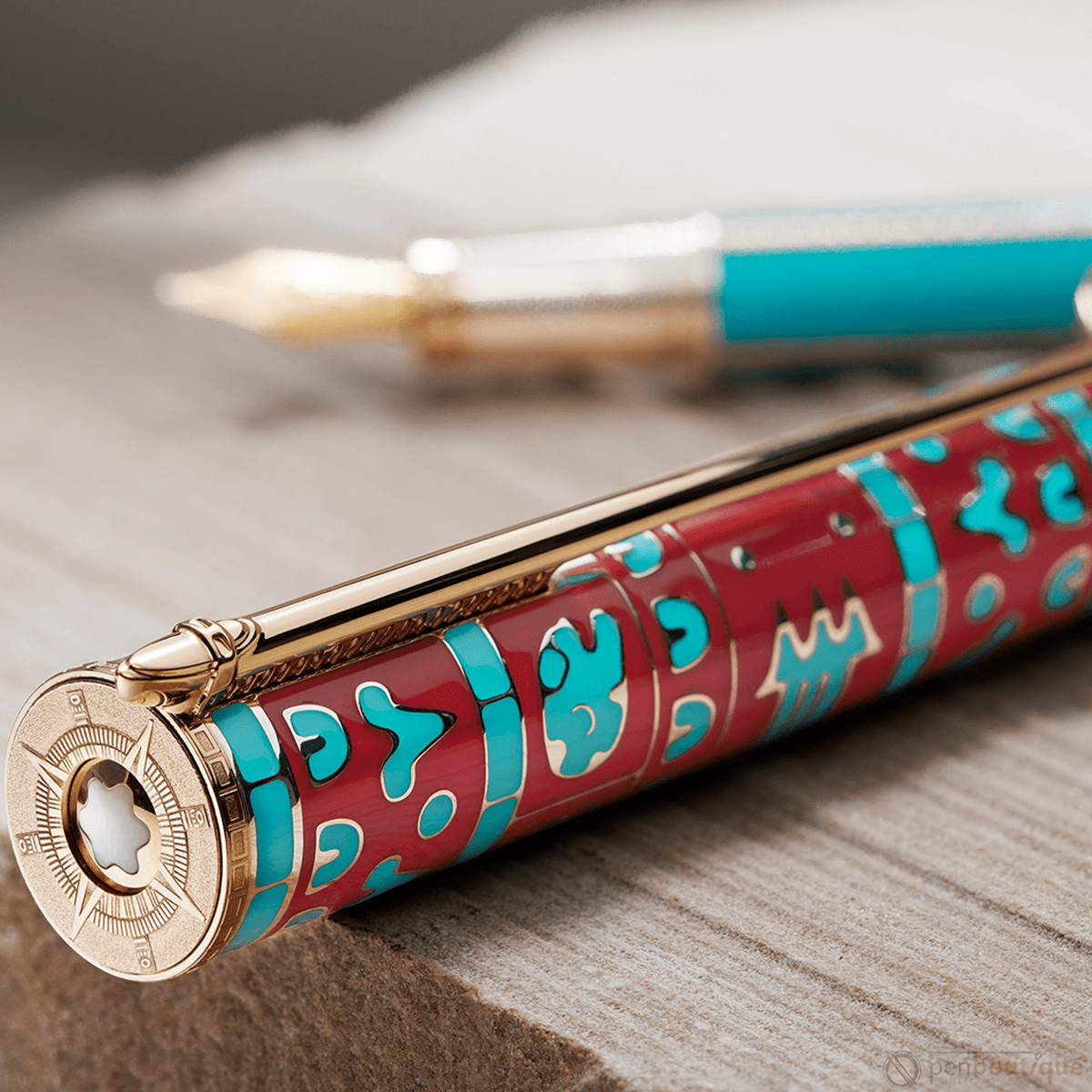 Montblanc Patron of Arts Fountain Pen - Moctezuma (Limited Edition Montblanc Patron of Arts Fountain Pen - Moctezuma (Limited Edition