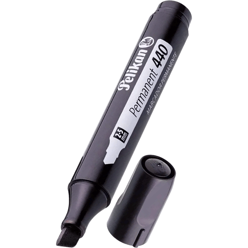 Pelikan 440 Marker - Permanent Black - 10/box-Pen Boutique Ltd